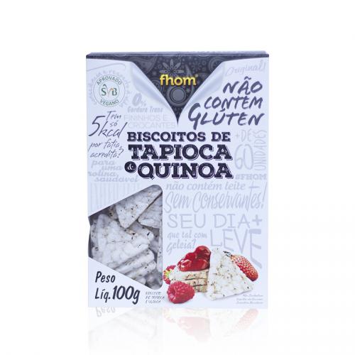 Biscoito de Tapioca com Quinoa