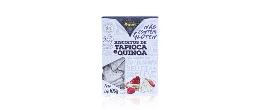 Biscoito de Tapioca com Quinoa