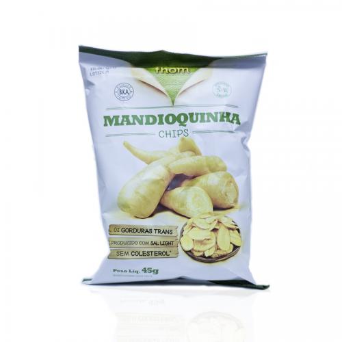 Chips de mandioquinha