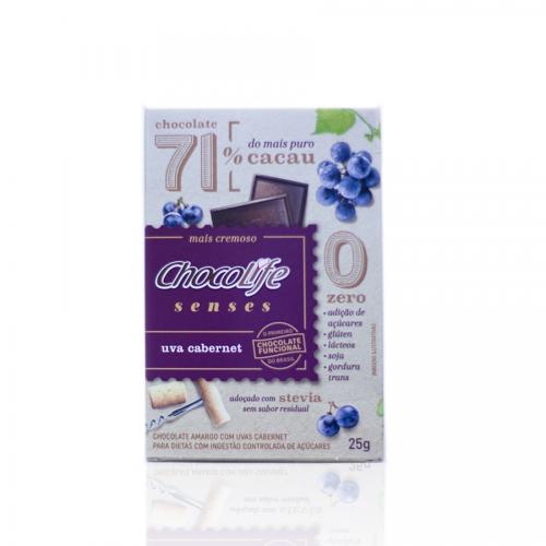 Chocolife 71% uva cabernet